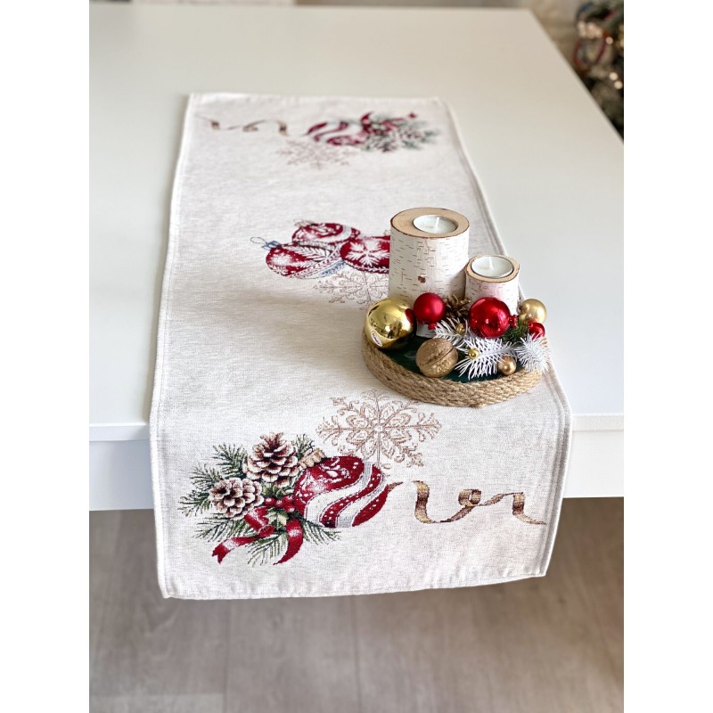 Bieżnik z tkaniny gobelinowej(tkana maszynowo) -  G-34278-37, 40x100 cm