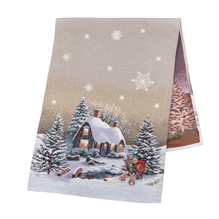 Bieżnik z tkaniny gobelinowej(tkana maszynowo) -  RUNNER1267-45, 45x140cm