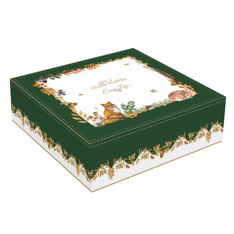 Easy Life/Nuova R2S, porcelanowy komplet do kawy-espresso - AUTUMN FOREST DREAM, jesienny las