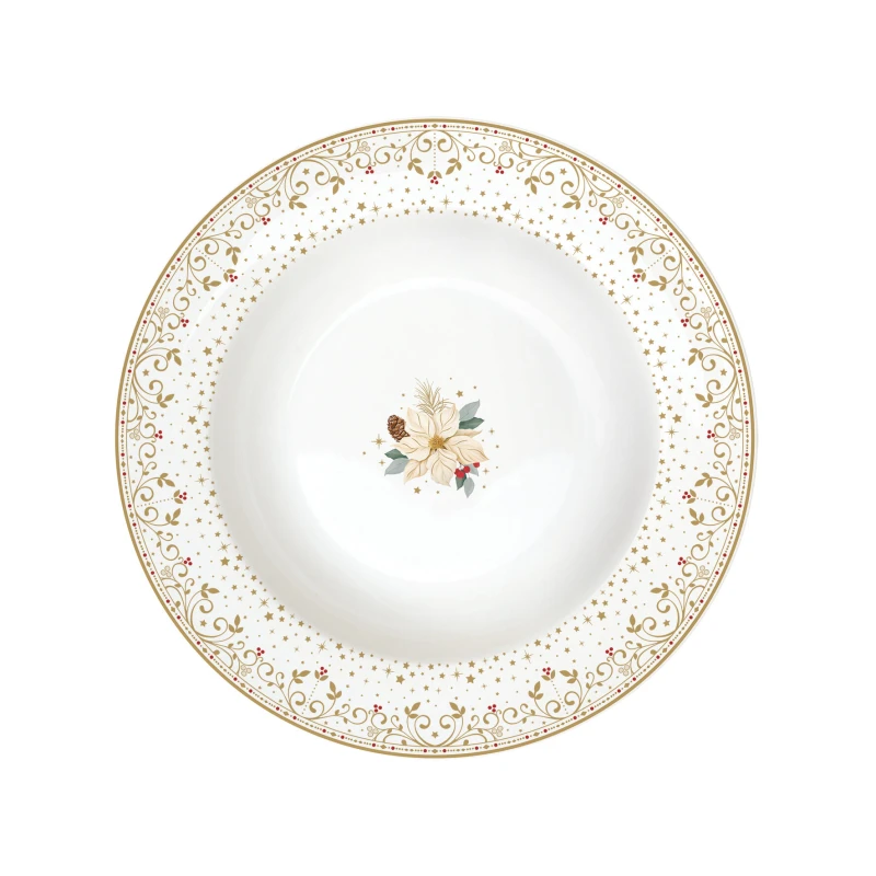 Easy Life/Nuova R2S, talerz na zupę 21,5cm  - WHITE ELEGANCE
