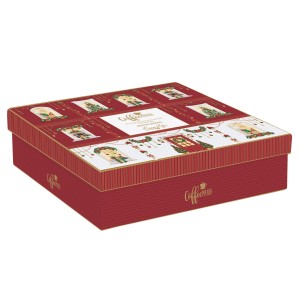 Easy Life/Nuova R2S, zestaw: 6x filiżanka-espresso 100ml + spodeczki - CHRISTMAS IN EASY LIFE-POZZI