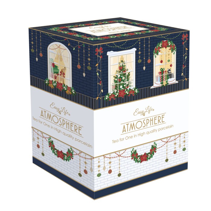 Easy Life/Nuova R2S, zestaw t. tea for one 280/280ml - CHRISTMAS IN EASY LIFE-POZZI