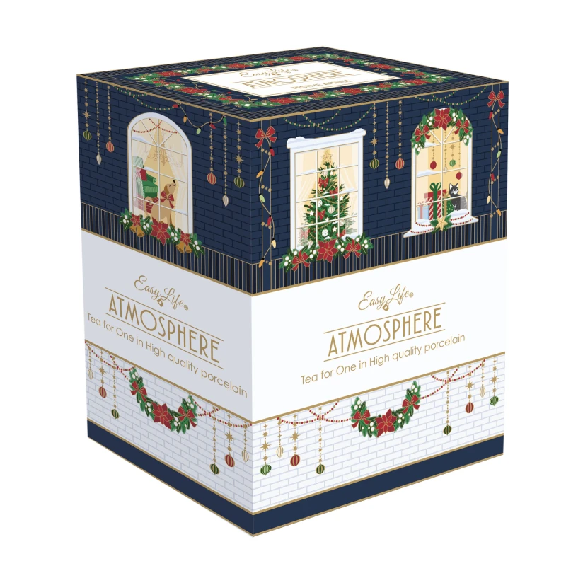 Easy Life/Nuova R2S, zestaw t. tea for one 280/280ml - CHRISTMAS IN EASY LIFE-POZZI