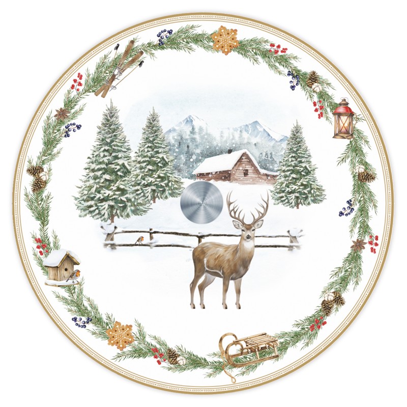 441 WHIF - WHITE FOREST Deska serowa 32cm - EXTRAPREZENTY.PL