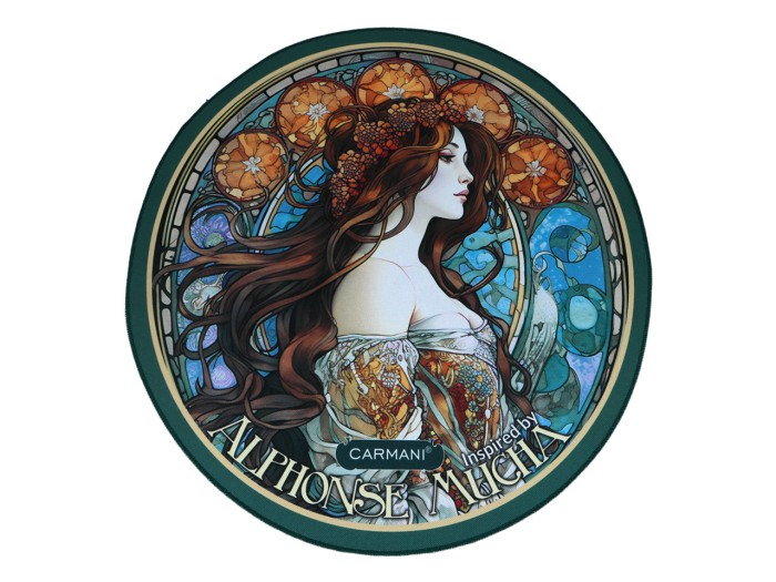 Carmani, stołowa podkładka z tw. sztucznego (ok. 38cm) - ALFONS MUCHA