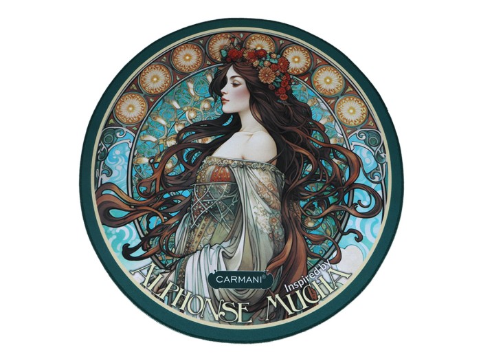 Carmani, stołowa podkładka z tw. sztucznego (ok. 38cm) - ALFONS MUCHA
