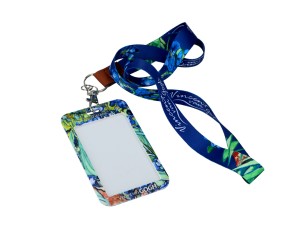 Carmani, etui na kartę/identyfikator - VAN GOGH/Irysy