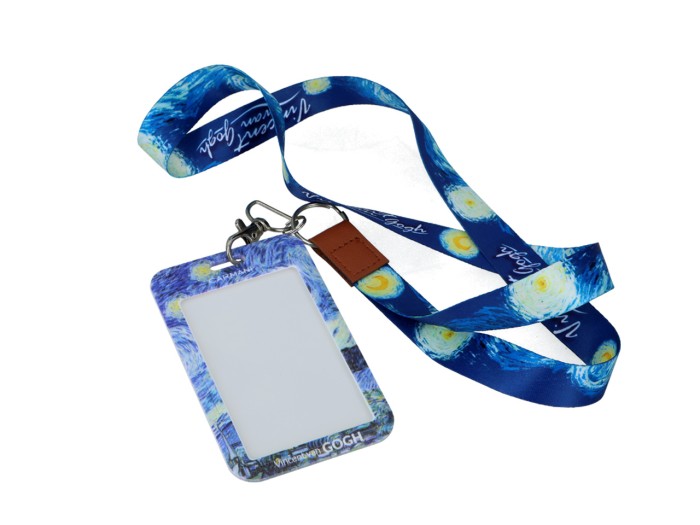 Carmani, etui na kartę/identyfikator - VAN GOGH/Gwaiździsta Noc