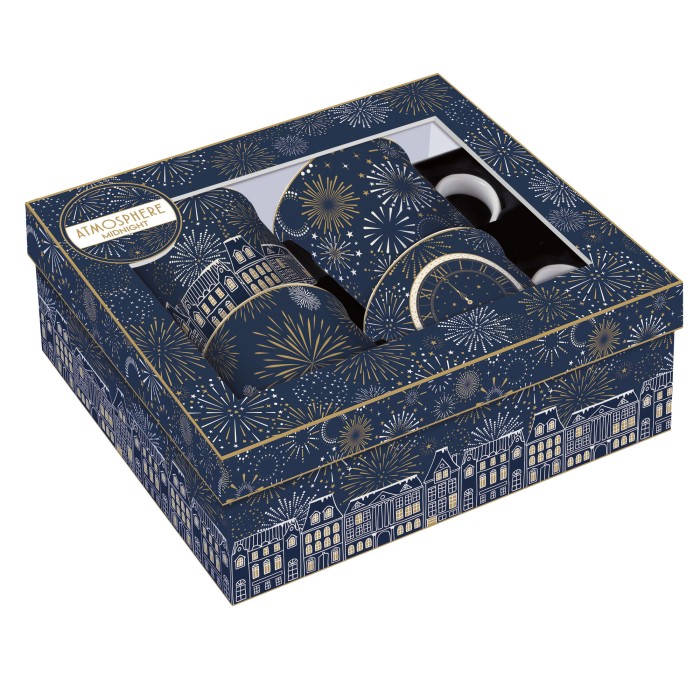 Zestaw - 4 kubki, 300 ml