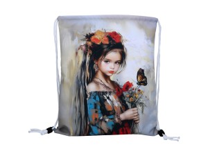 Carmani, worek na plecy 36x43cm - N. BONILLA/Kocie opowieści Luny