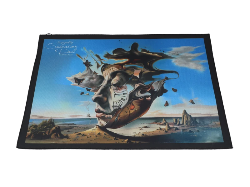 Carmani, podkładka na stół z tw. sztucznego 30x40cm - inspirowana malarstwem S. DALI