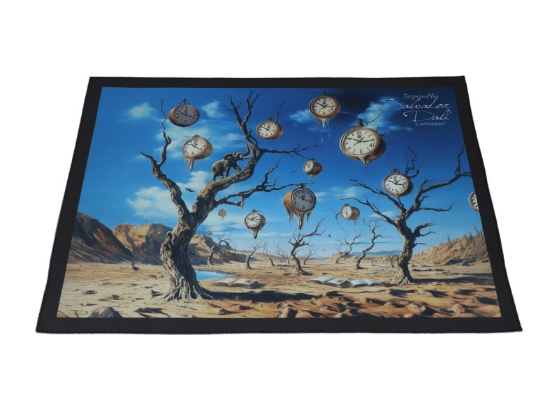 Carmani, podkładka na stół z tw. sztucznego 30x40cm - inspirowana malarstwem S. DALI