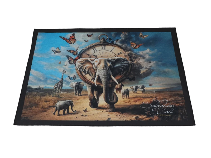 Carmani, podkładka na stół z tw. sztucznego 30x40cm - inspirowana malarstwem S. DALI