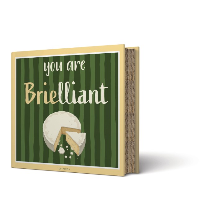 Easy Life/Nuova R2S, upominkowy zestaw do sera - 3 noże + deska - GIFT NOVELS