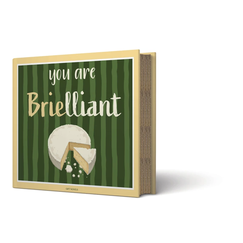 Easy Life/Nuova R2S, upominkowy zestaw do sera - 3 noże + deska - GIFT NOVELS