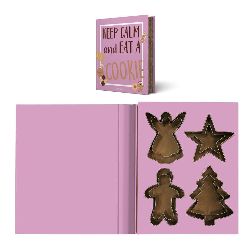 Easy Life/Nuova R2S, upominkowy zestaw wykrawaczy do ciastek - GIFT NOVELS