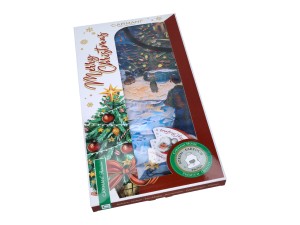 Carmani, fartuszek kuchenny - inspirowany malarstwem VAN GOGHa/Świąteczna noc pod gwiazdami
