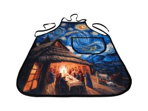 Carmani, fartuszek kuchenny - inspirowany malarstwem VAN GOGHa/Boże Narodzenie