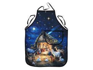 Carmani, fartuszek kuchenny - inspirowany malarstwem VAN GOGHa/Boże Narodzenie