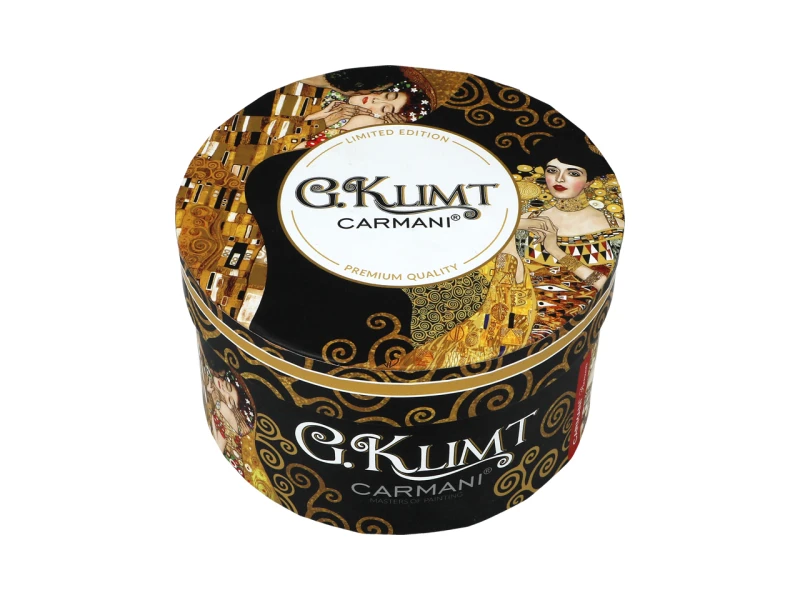 Carmani, filiżanka-espresso 90ml - GUSTAV KLIMT/Kiss, pocałunek