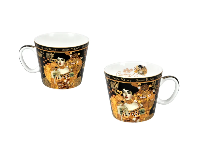 Carmani, filiżanka-espresso 90ml - GUSTAV KLIMT/Adele Bloch-Bauer