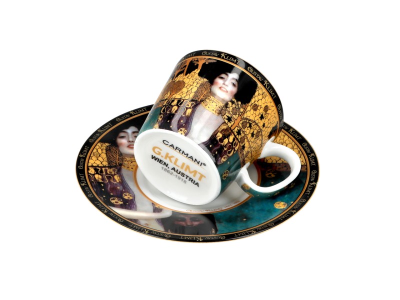 Carmani, filiżanka-espresso 90ml - GUSTAV KLIMT/Judyta