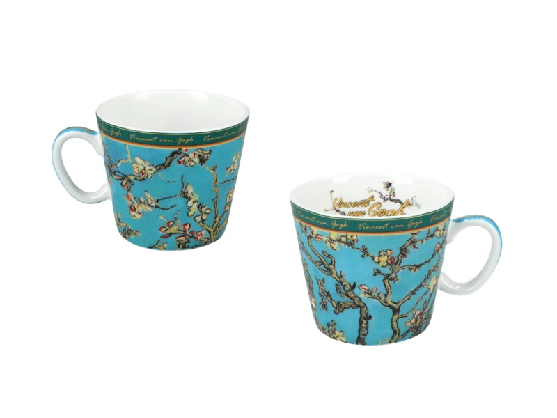 Carmani, filiżanka-espresso 90ml - VAN GOGH/Kwitnący Migdałowiec