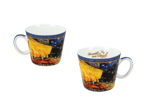 Carmani, filiżanka-espresso 90ml - VAN GOGH/Taras Kawiarni w Nocy