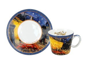 Carmani, filiżanka-espresso 90ml - VAN GOGH/Taras Kawiarni w Nocy