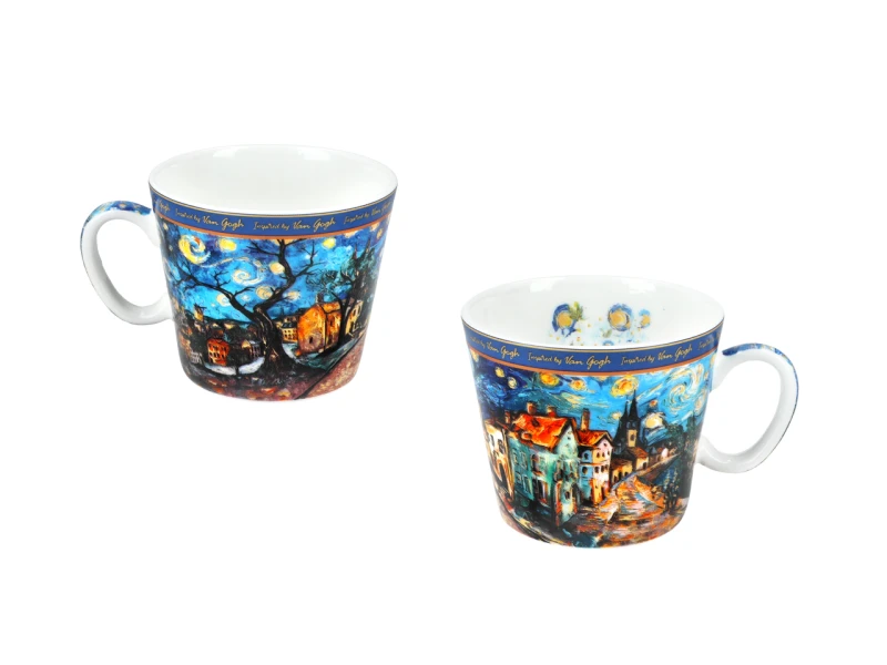 Carmani, filiżanka-espresso 90ml - inspirowana malarstwem VAN GOGH
