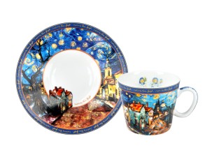 Carmani, filiżanka-espresso 90ml - inspirowana malarstwem VAN GOGH
