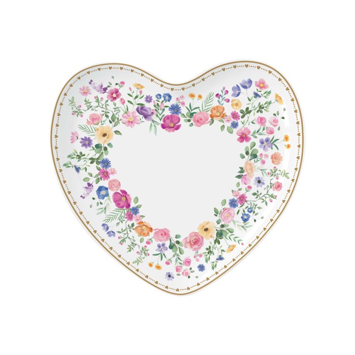 Easy Life/Nuova R2S,  porcelanowa paterka-serce - MON AMOUR/Love