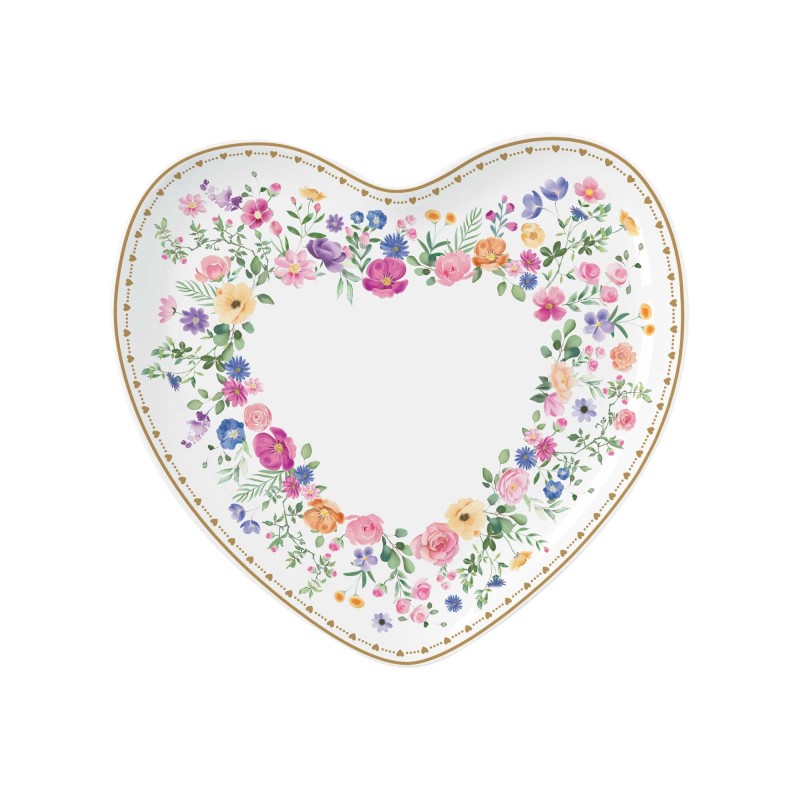 Easy Life/Nuova R2S,  porcelanowa paterka-serce - MON AMOUR/Love