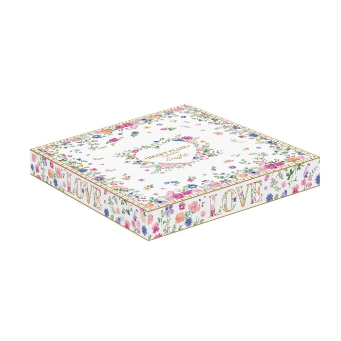 Easy Life/Nuova R2S,  porcelanowa paterka-serce - MON AMOUR/Love