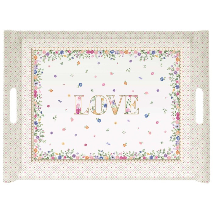 Easy Life/Nuova R2S, taca z melaminy 52x37cm - MON AMOUR/Love