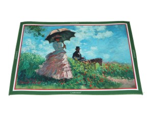 Carmani, 4x podkładka na stół z tw. sztucznego 40x30cm - inspiracja CLAUDE MONET