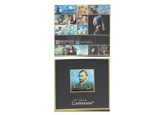 Carmani, podkładka ceramiczna pod kubek - VAN GOGH/Irysy