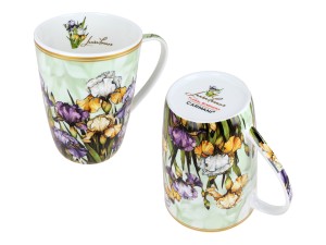 Carmani, kubek z zaparzaczem i przykrywką 600ml - LAURA LOZANO/Irysy