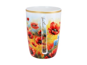 Carmani, kubek z zaparzaczem i przykrywką 600ml - LAURA LOZANO/Maki