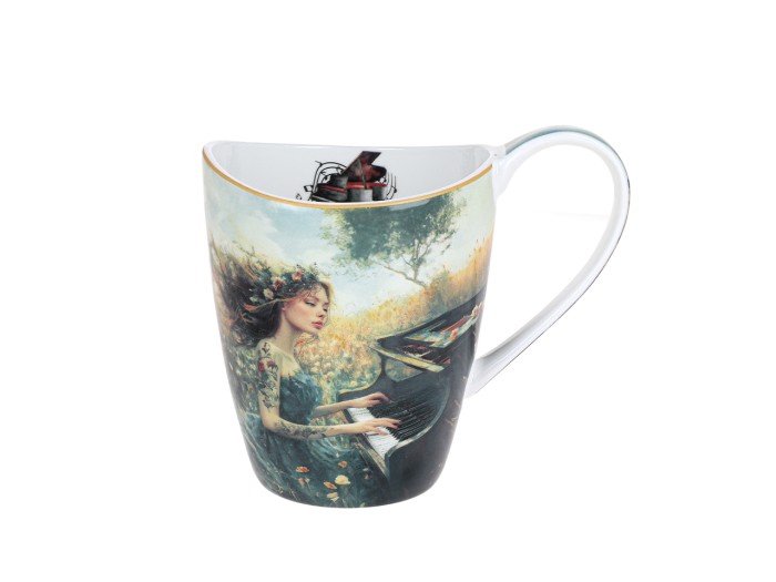 Carmani, kubek  340ml t. Vanessa - LAURA LOZANO/Music of the Female Soul, muzyka kobiecej duszy