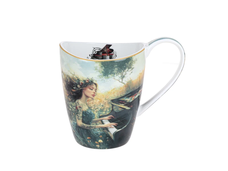 Carmani, kubek  340ml t. Vanessa - LAURA LOZANO/Music of the Female Soul, muzyka kobiecej duszy