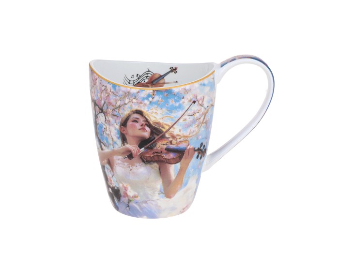 Carmani, kubek  340ml t. Vanessa - LAURA LOZANO/Music of the Female Soul, muzyka kobiecej duszy