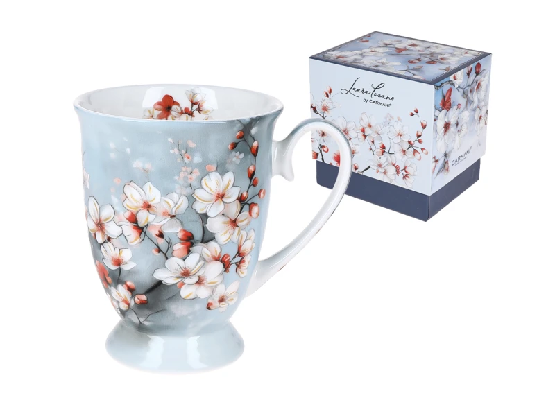 Carmani, kubek  270ml t. Royal - LAURA LOZANO/Kwitnące gałązki