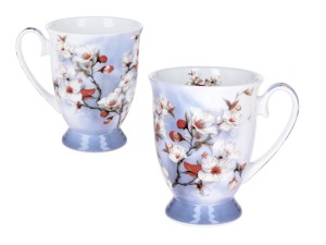 Carmani, kubek  270ml t. Royal - LAURA LOZANO/Kwitnące gałązki