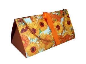 Kpl. 6 torebek ozdobnych - V. van Gogh, Słoneczniki (CARMANI)