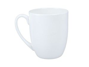 Carmani, porcelanowy kubek t. Camio, biały/390ml