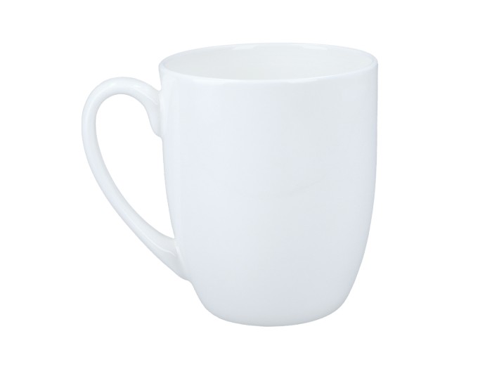 Carmani, porcelanowy kubek t. Camio, biały/390ml