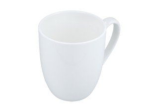 Carmani, porcelanowy kubek t. Camio, biały/390ml