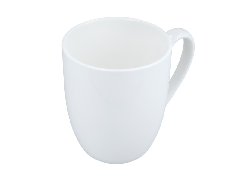 Carmani, porcelanowy kubek t. Camio, biały/390ml