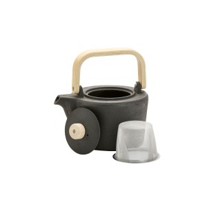 Summer P., żeliwny czajniczek z zaparzaczem, 1300ml